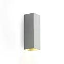 Wever & Ducré Wall luminaire BOX MINI 2.0 PAR16, Up&Down, 2x GU10 max. 12W, aluminum