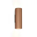 Wandleuchte RAY MINI 2.0 - PAR16, 2-flammig, Up & Down, 2x GU10 max. 12W, kupfer