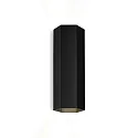 Wandleuchte HEXO MINI 2.0 PAR16, 2-flammig, Up & Down, 2x GU10 max. 12W, mattschwarz