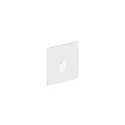 LED Wandeinbauleuchte STRIPE WALL REC 0.7 LED 3000K W 1/2W 350/700mA 3V CRI80, weiß matt