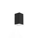 LED Wandleuchte TRAIN 1.0, 1-seitig, 6W 2700K 390lm 36°, CRi >90, dimmbar, schwarz