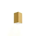 LED Wandleuchte TRAIN 1.0, 1-seitig, 6W 2700K 390lm 36°, CRi >90, dimmbar, gold