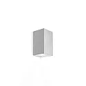LED Wall luminaire TRAIN 1.0, 1-sided, 6W 3000K 420lm 36°, CRi >90, dimmable, aluminum brushed