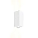 LED Wall luminaire TRAIN 2.0, 2-sided, 8W 3000K 510lm 36°, CRi >90, dimmable, white