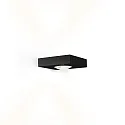 LED Wall luminaire LEENS 2.0, 2-sided, 2x 4W 3000K, CRi >90, dimmable, black