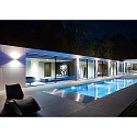 Wever & Ducré LED Outdoor Wall luminaire CENTRAL 1.0, IP65, up or down, 8W 3000K, CRi >90, dimmable, anthracite