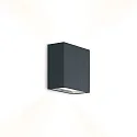 LED Outdoor Wall luminaire CENTRAL 2.0, IP65, Up&Down, 8W 3000K, CRi >90, dimmable, anthracite