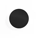LED Wandleuchte MILES 2.0 ROUND, indirekt, Ø 19cm, 8W 2700K, CRi >90, dimmbar, schwarz