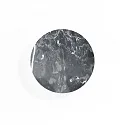 LED Wandleuchte MILES 2.0 ROUND, indirekt, Ø 19cm, 8W 2700K, CRi >90, dimmbar, Marmor schwarz