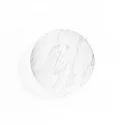 LED Wandleuchte MILES 2.0 ROUND, indirekt, Ø 19cm, 8W 2700K, CRi >90, dimmbar, Marmor weiß