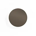 LED Wandleuchte MILES 2.0 ROUND, indirekt, Ø 19cm, 8W 3000K, CRi >90, dimmbar, bronze