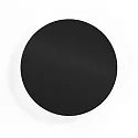 LED Wall luminaire MILES 3.0 ROUND, indirect, Ø 26cm, 8W 3000K, CRi >90, dimmable, black
