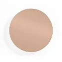 LED Wall luminaire MILES 3.0 ROUND, indirect, Ø 26cm, 8W 2700K, CRi >90, dimmable, copper