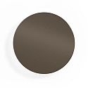 LED Wall luminaire MILES 3.0 ROUND, indirect, Ø 26cm, 8W 3000K, CRi >90, dimmable, bronze
