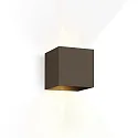 Wandleuchte BOX 1.0 QT14, Up&Down, G9 max. 75W, Bronze