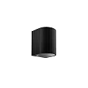 LED Wandleuchte TRACE WALL SURF 1.0 LED 2700K B 8W 220-240VAC DIM CRI90, schwarz matt