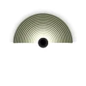 LED Wandleuchte TAPIS WALL SURF 2.0 LED 2700K FJ 9W 220-240VAC DIM CRI90, jade