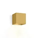 LED Wandleuchte BOX WALL SURF 1.0 LED 3000K G 6W 220-240VAC DIM CRI90, gold