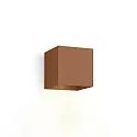 LED Wall luminaire BOX 1.0, up or down, 6W 1800-2850K 400lm, dimmable, copper