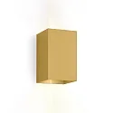 LED Wandleuchte BOX WALL SURF 4.0 LED 3000K G 2x5W 220-240VAC DIM CRI90, gold