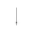 LED Design-Wandleuchte FINLIN 1.0, 62.3cm, 6W 3000K, CRi >90, dimmbar, schwarz