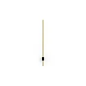 LED Design Wall luminaire FINLIN 1.0, 62.3cm, 6W 3000K, CRi >90, dimmable, black gold