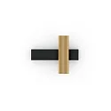 wall luminaire CENO WALL SURF 2.0 IP20, champagner, black matt dimmable
