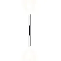 LED Wandleuchte MATCH WALL SURF 2.0 LED 3000K BL 2x6W 220-240VAC DIM CRI90, schwarz matt, alu