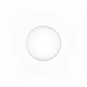 LED Spiegelaufsatz-Leuchte PERLEZ CLIP IP44 2.0, Ø 16cm, 230V AC, für Spiegel 2-7mm, CRi >95, dimmbar, Opalglas, 8W 3000K
