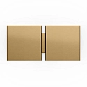 wall luminaire CG SQUARE 2G BIG E27 IP20, champagner