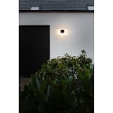 Wever & Ducré outdoor wall luminaire PALOS OUTDOOR WALL SURF 2.0 IP65, black matt dimmable