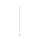 LED Design-Stehleuchte FINLIN 1.0, Stabform, dreh-/neigbar, 16W 2700K 1380lm, CRi >90, mit Fußdimmer, mattweiß / opal