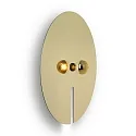 Wall luminaire MIRRO WALL 3.0, mirror Ø 75cm, E27 (excl.), black gold