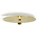 Wall luminaire MIRRO WALL 3.0, mirror Ø 75cm, E27 (excl.), black gold