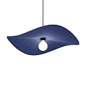 pendant luminaire WAVE SOFT 1.0 E27 IP20, indigo blue