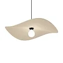 pendant luminaire WAVE SOFT 1.0 E27 IP20, limestone