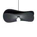 pendant luminaire WAVE SOFT 2.0 E27 IP20, anthracite