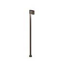 LED Außenleuchte KIOSK 1.1, IP65, 1-flammig, 230V, 3000K 370lm, CRi >90, dimmbar, ohne Sockel, offenes Kabel, bronze
