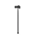 LED Außenleuchte KIOSK 1.3, 3-flammig, IP65, 230V, 3000K 2x370lm, CRi >90, dimmbar, ohne Sockel, offenes Kabel, anthrazit