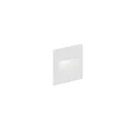 Outdoor LED Wand-Einbauleuchte ORIS OUTDOOR WALL REC 0.8, IP65, 8x8cm, 350-700mA 6V (exkl. BG), 2/5W 3000K, CRi >90, weiß