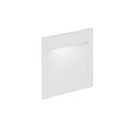 Outdoor LED Wand-Einbauleuchte ORIS OUTDOOR WALL REC 1.3, IP65, 13x13cm, 350-700mA 9V (exkl. BG), 3/7W 3000K, CRi >90, weiß