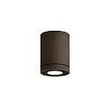 Außenwandleuchte TUBE WALL 1.0 PAR16, rund, IP65, 1-seitig (Up or Down), GU10 max. 5W (exkl.), starr, bronze