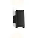 Außenwandleuchte TUBE WALL 2.0 PAR16, rund, IP65, 2-seitig (Up & Down), 2x GU10 max. 5W, schwarz