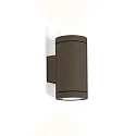 Außenwandleuchte TUBE WALL 2.0 PAR16, rund, IP65, 2-seitig (Up & Down), 2x GU10 max. 5W, bronze