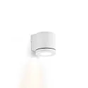 LED Außenwandleuchte TUBE WALL 1.0, rund, IP65, 1-seitig (Up or Down), 9.6W 3000K 36°, CRi >90, dimmbar, weiß