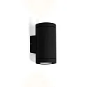 LED Außenwandleuchte TUBE WALL 2.0, rund, IP65, 2-seitig (Up & Down), 20.1W 3000K 36°, CRi >90, dimmbar, schwarz