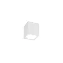 Outdoor LED Ceiling luminaire TRAM CARRÉ 1.0, IP65, square, 6W 3000K 36°, CRi >90, dimmable, white