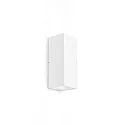 LED Outdoor Wall luminaire TRAIN 2.0, IP65, 2-sided, 8W 3000K 38°, CRi >90, dimmable, white