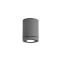 Outdoor Deckenleuchte TUBE 1.0 PAR16, IP65, GU10 max. 5W, Dunkelgrau