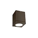 Outdoor Deckenleuchte TUBE CARRÉ 1.0 PAR16, eckig, IP65, GU10 max. 5W (exkl.), starr, bronze